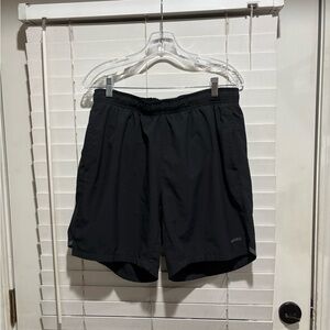 Skora Black Athletic Men Shorts